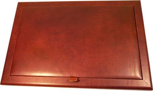 Leather Desk Pad Brown 754805ma Uk Old Angler Firenze